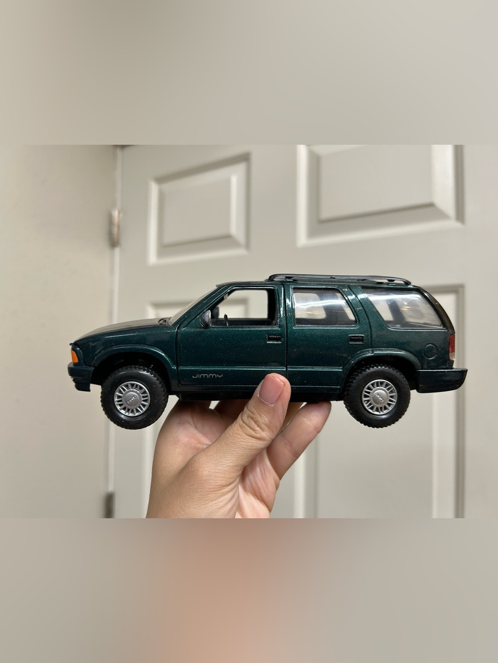 GMC Green Toy SUV Blazer Model Car - Toy Collectible Figurine